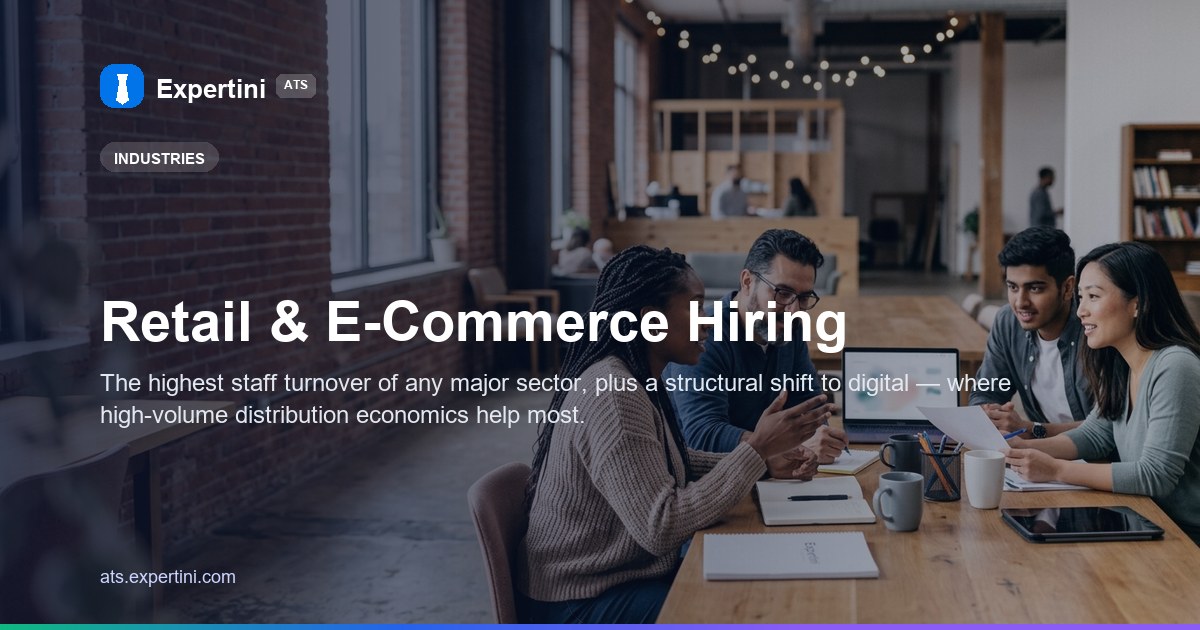 Retail & E-Commerce Hiring