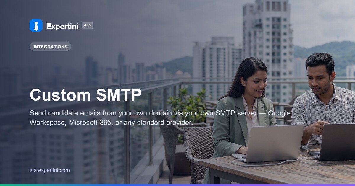 Custom SMTP