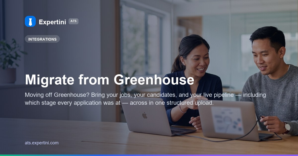 Migrate from Greenhouse