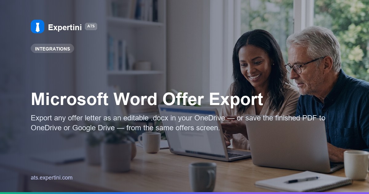 Microsoft Word Offer Export