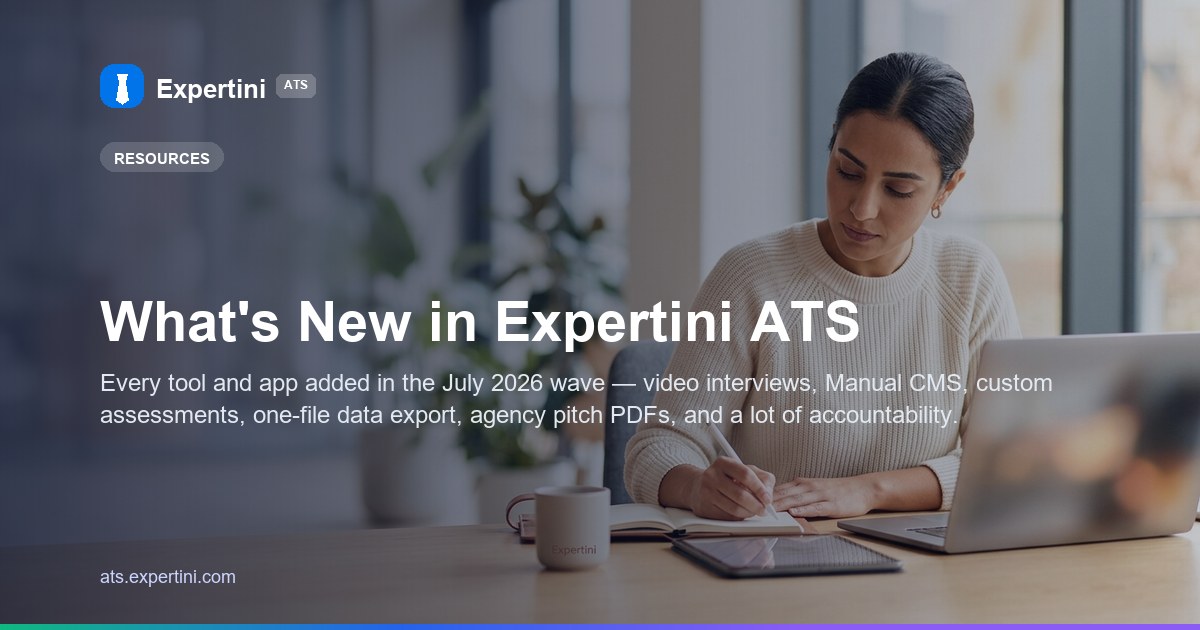 What's New in Expertini ATS