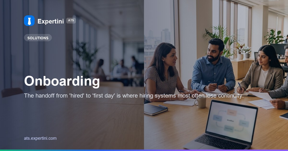 Onboarding