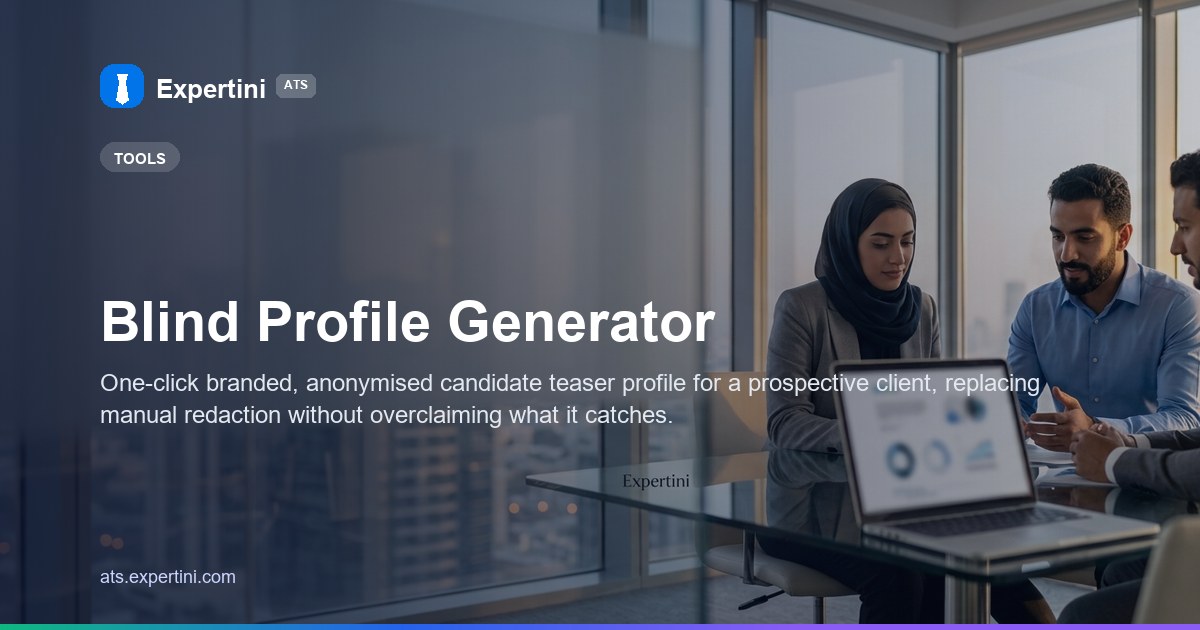 Blind Profile Generator