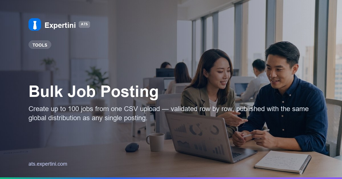 Bulk Job Posting