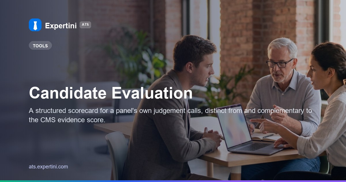 Candidate Evaluation