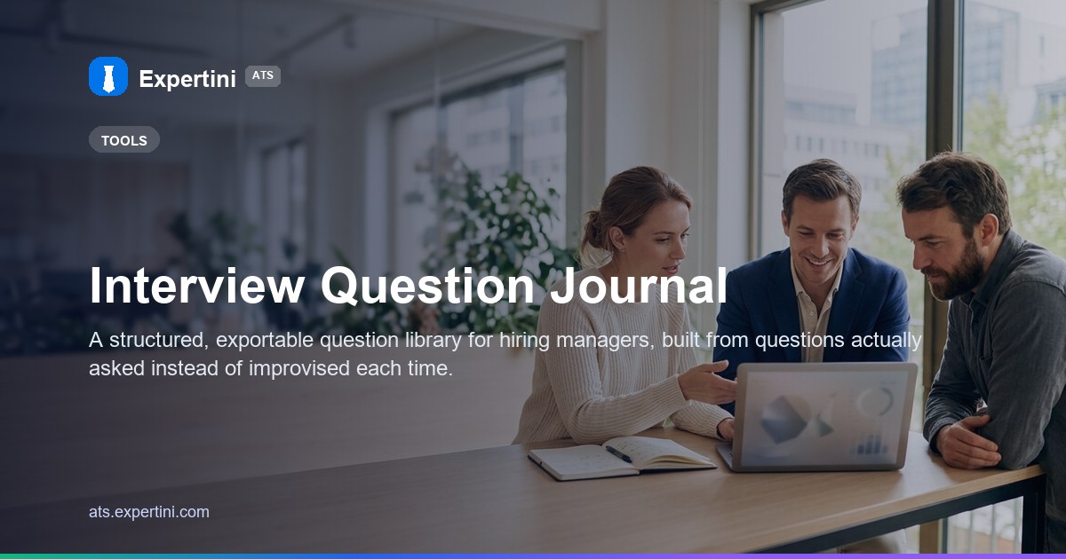 Interview Question Journal