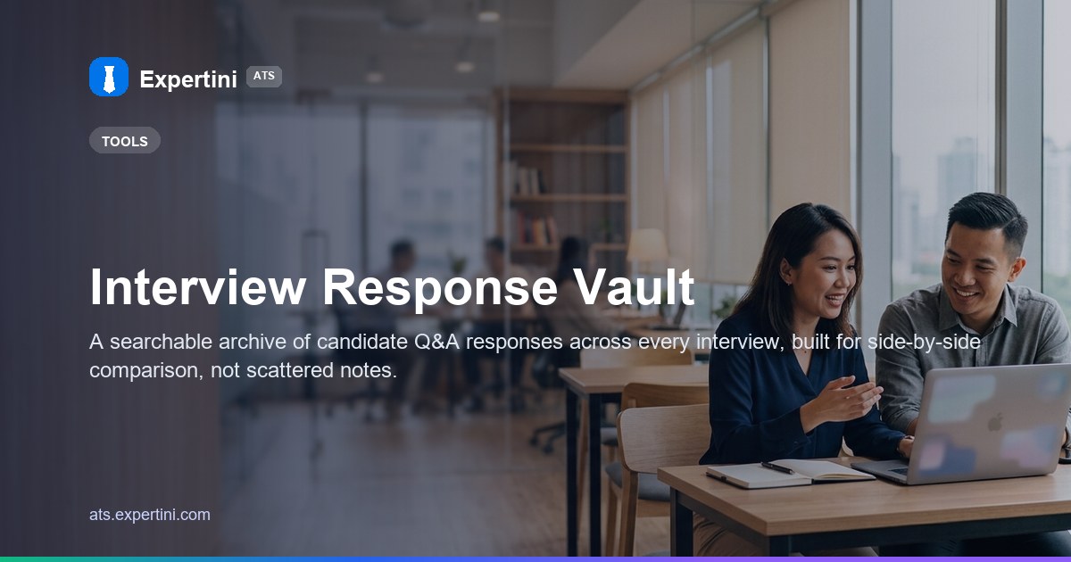 Interview Response Vault