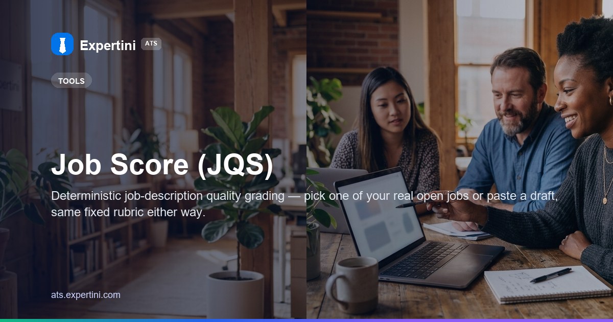 Job Score (JQS)