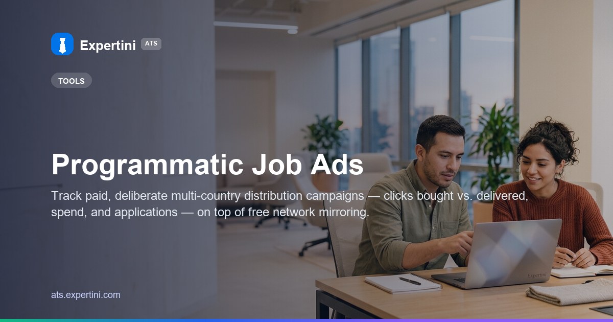 Programmatic Job Ads