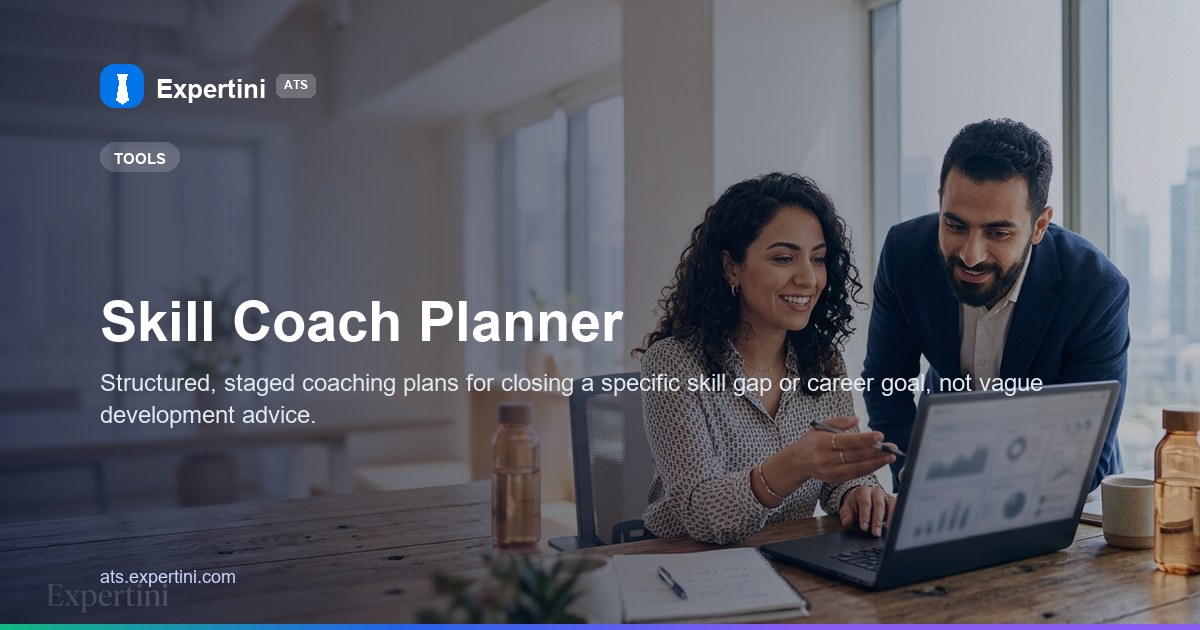 Skill Coach Planner